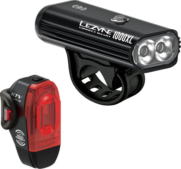 Produktbild Lezyne Connect Smart 1000XL + KTV Smart (1000 lm, 75 lm)