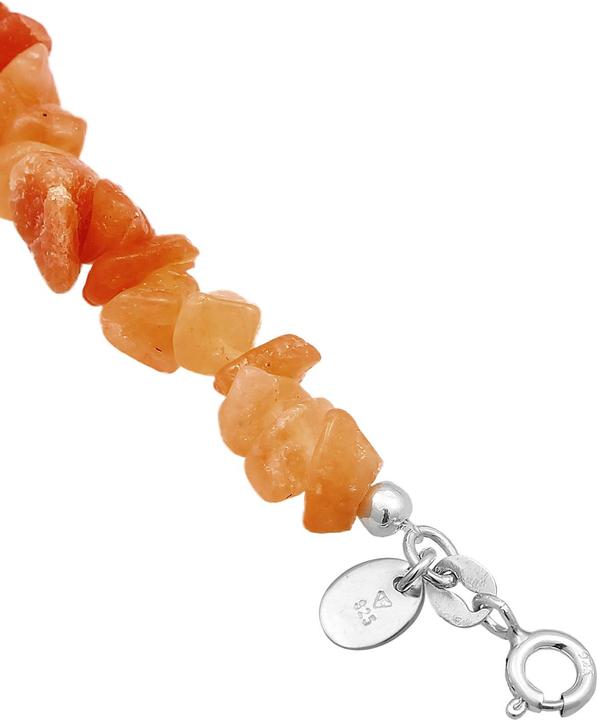 Produktbild Elli Edelsteinkette (Plastik, 925er Sterling Silber, Aventurin, 40 cm)