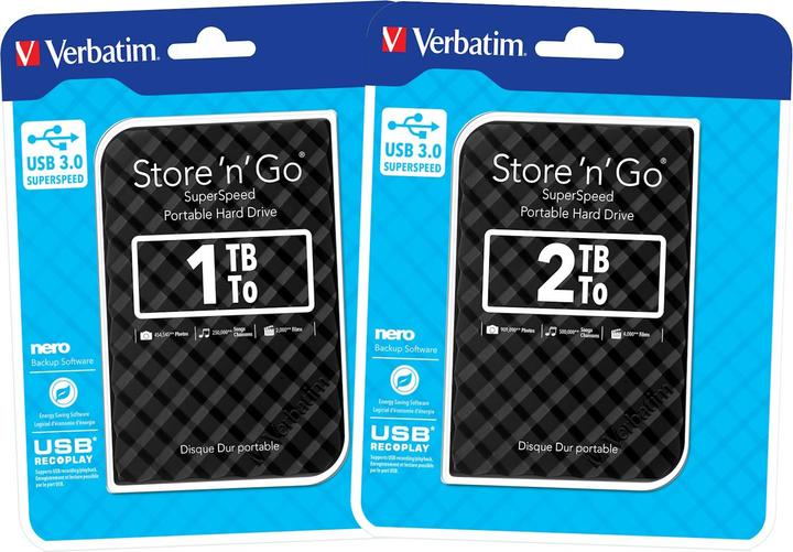 Produktbild Verbatim Hard Drive Store 'n' Go (1 TB)