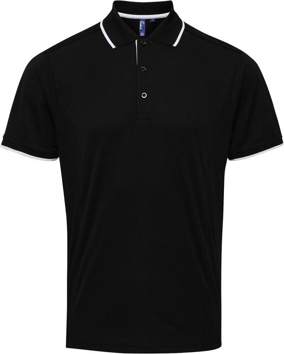 Premier Kontrast Coolchecker Polo Shirt