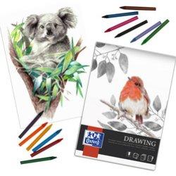Actual product image Oxford Drawing pad (A3, Plain, Soft cover)