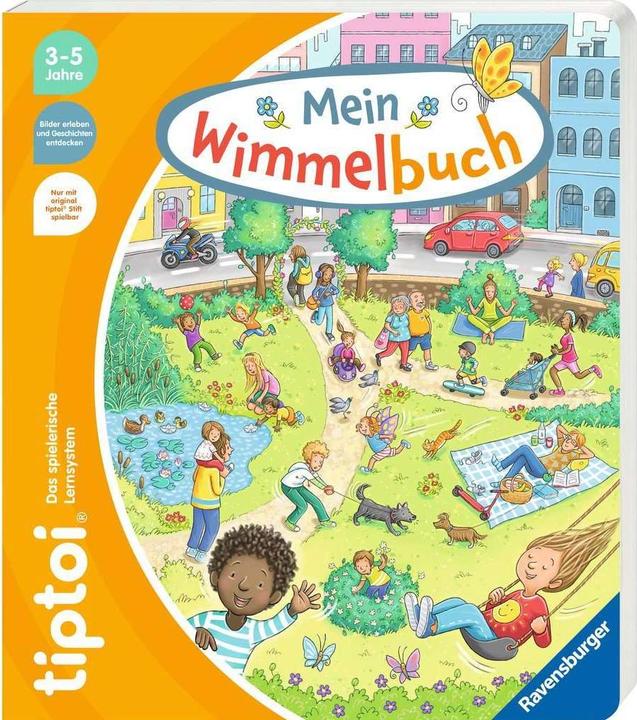 Ravensburger tiptoi Mein Wimmelbuch (Allemand, Anja Kiel, Stéffie Becker, 2024)