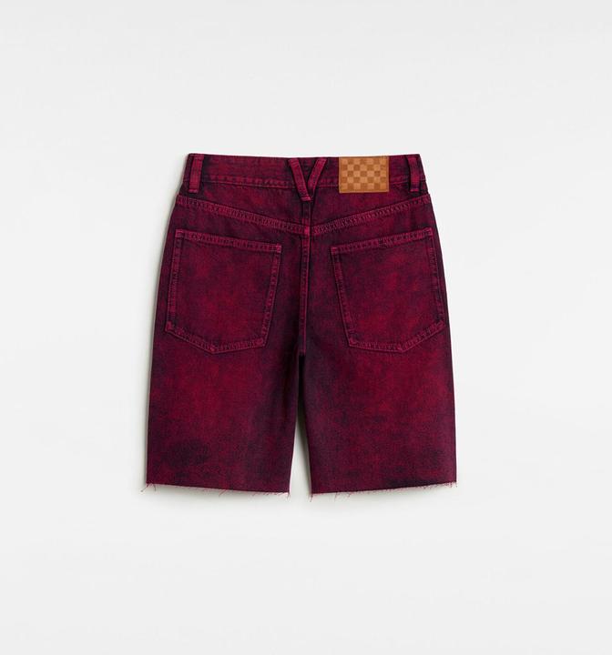 Vans Sirelle Over-Dyed Cut-Off Jorts CHERRIES JUBILEE (29)