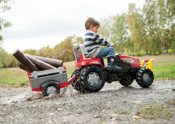 Image du produit Rolly Toys rollyJunior RT avec remorque agricole