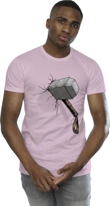 Produktbild Marvel Thor Hammer Crack TShirt (M)