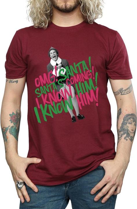 Image du produit Elf - T-shirt SANTA'S COMING - Homme (XL)