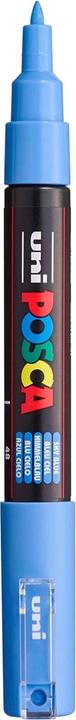 Actual product image Posca Marker PC-1M round tip (Sky blue, 0.70 mm, 1 x)