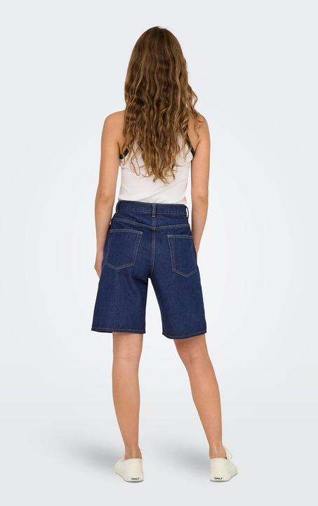 Produktbild Only ONLHOPE Hohe Taille Weiter Beinschnitt Jeans-Shorts Jeans-Shorts (XS)