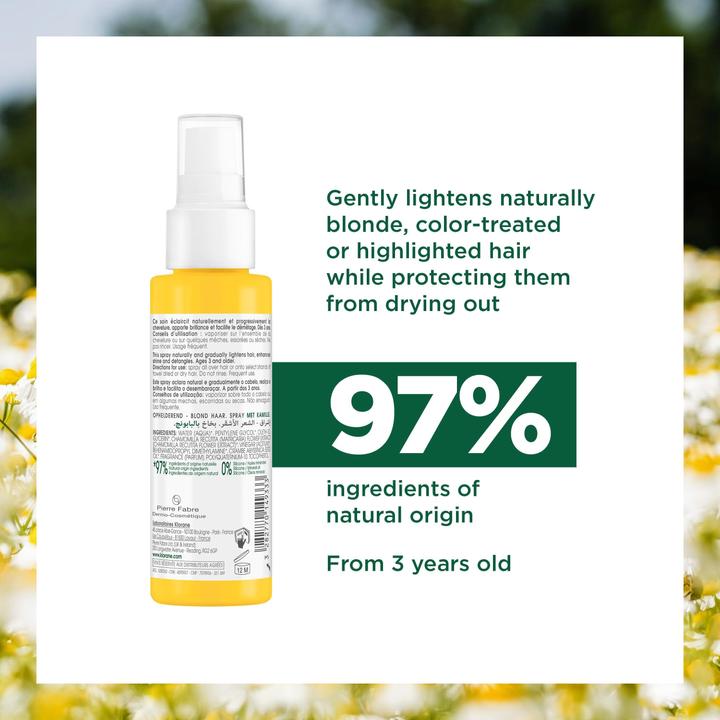 Produktbild Klorane Aufhellendes Spray mit Kamille (100 ml)