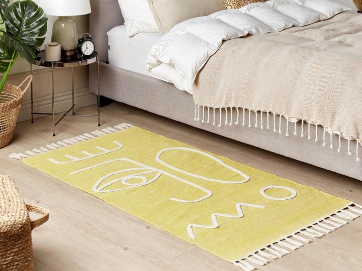 Image du produit Beliani Tapis Jaune 80 x 150 cm YAVU (80 x 150 cm)