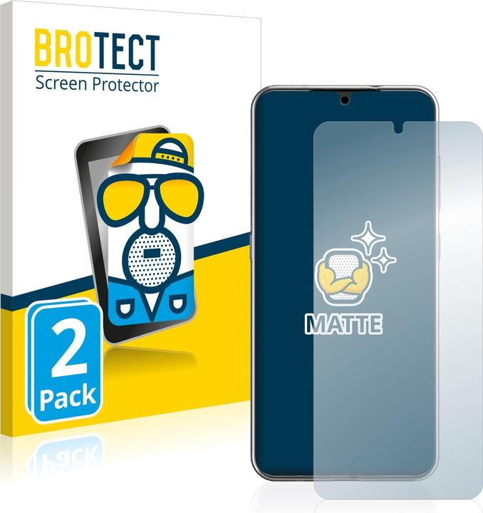 Productafbeelding BROTECT Antireflecterende schermbeschermer mat (2 Stuk, Nokia 7.2)