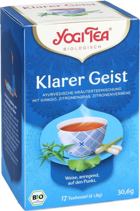 Produktbild Yogi Tea Klarer Geist ayurvedische Kräuterteemischung, 17 St. Filterbeutel (30.60 g)