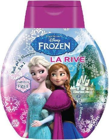 Actual product image La Rive Disney Frozen 2in1 BATH GEL & SHAMPOO 250ml (250 ml, Liquid shampoo)