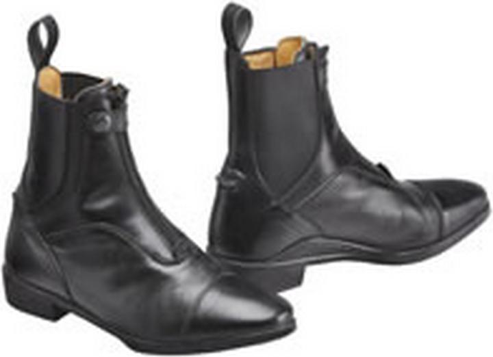 Actual product image Harry Hall TEX Kingsley leather jodhpur riding boots for adults (37)