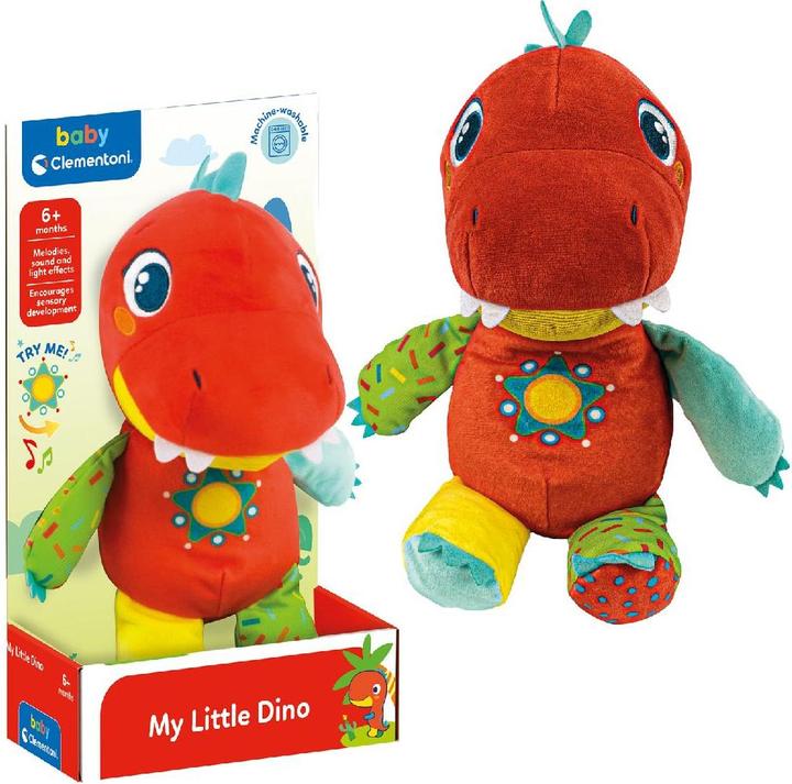 Image du produit Clementoni Bébé - Peluche Dinosaure (27 cm)
