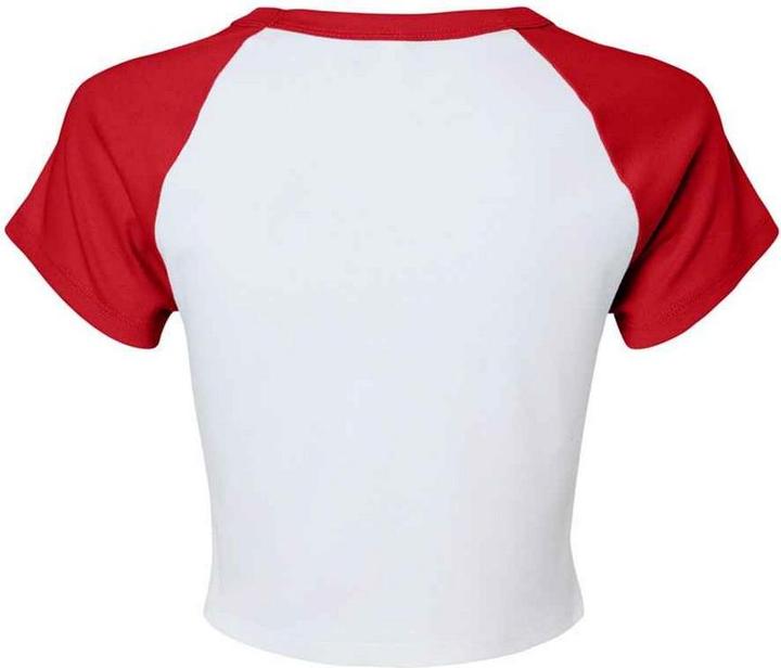 Immagine prodotto Bella Canvas Maglietta Corta Raglan Donna (XL)