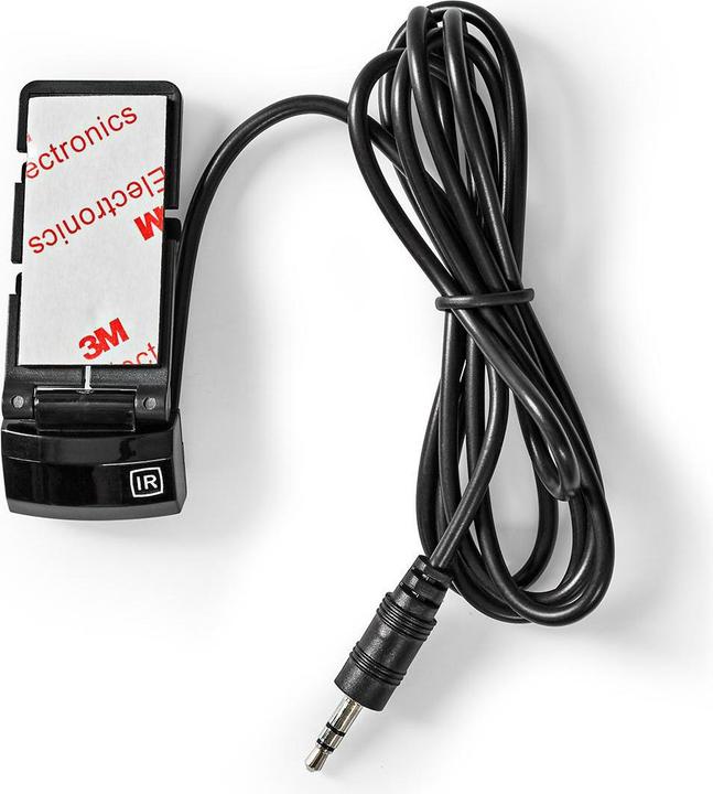 Actual product image Nedis IR Remote Control Extender Signal Range: 7.0 m 3 Devices ABS Black (Device-specific remote control, Infrared)