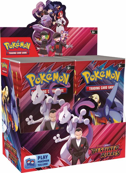 Pokémon Poke SV10 Booster display - Destined Rivals (Affichage du booster)