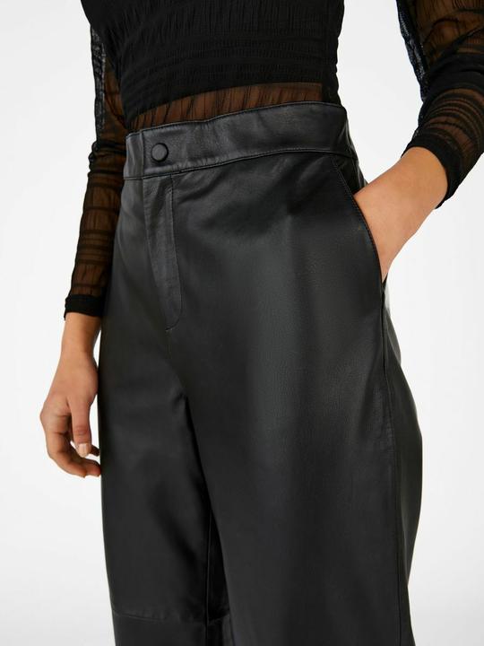 Image du produit Object Pantalon court en cuir (36)