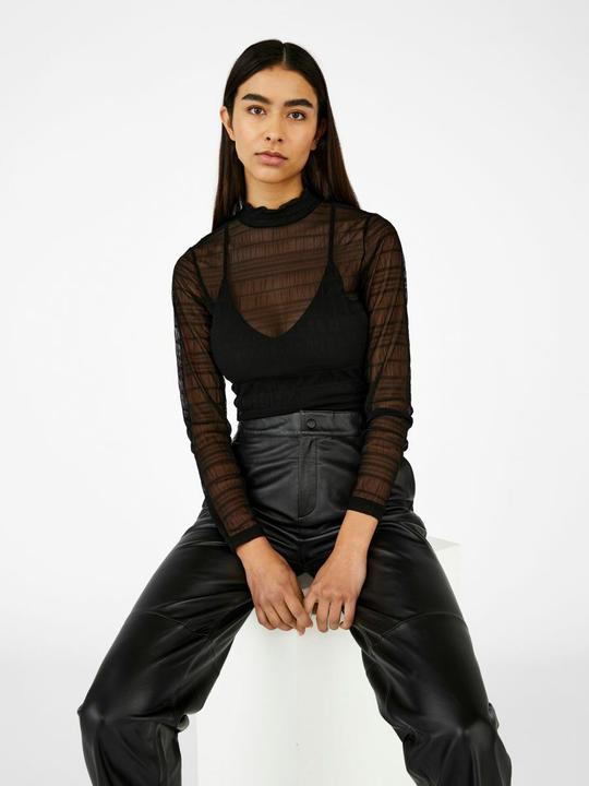 Image du produit Object Pantalon court en cuir (36)