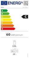 Etichetta energetica Miele KU 7135 C (134 l)