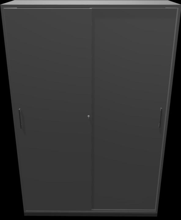 Image du produit Narbutas Choice Armoire à portes coulissantes (120 x 40 x 182 cm)