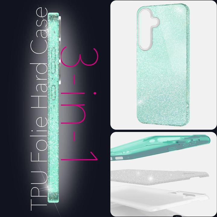 Image du produit Nalia ShinePop - Stabile Glänzende Glitzer Hülle - Glamour Glitter Cover (Samsung Galaxy S25)