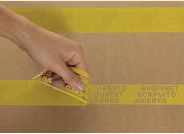 Actual product image tesa tesapack packing tape SECURE & STRONG with sealing effect (50 mm)