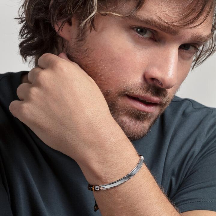 Actual product image Thomas Sabo Bracelet Brown (24 cm, Silver)