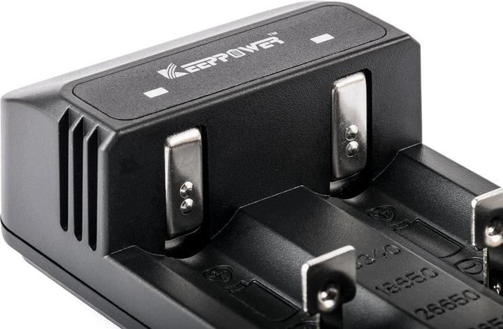 Produktbild Keeppower Ladegerät für Lithium-Ionen-Akkus (1 Stk., Ladegerät ohne Akku)