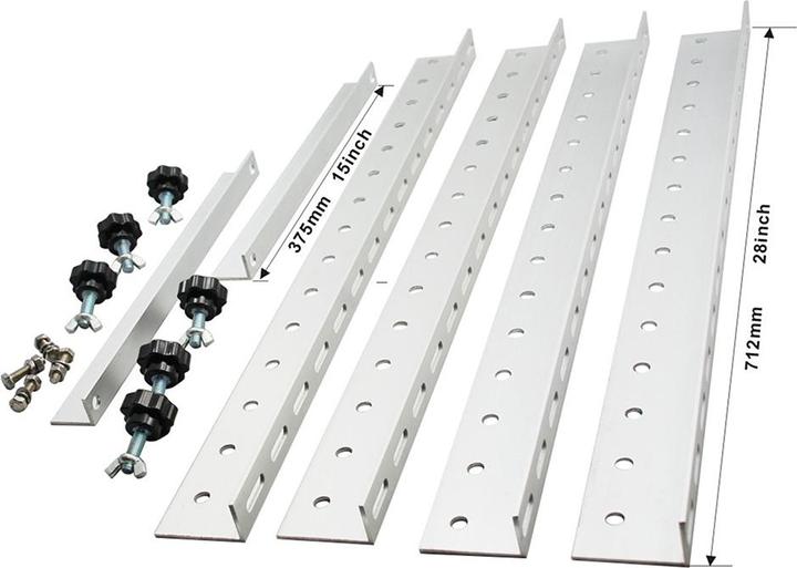 Produktbild Offgridtec Solarmodulträger Neigungs-verstellbar 0-90° bis 712mm Modulbreite (Solaranlage Montagematerial)