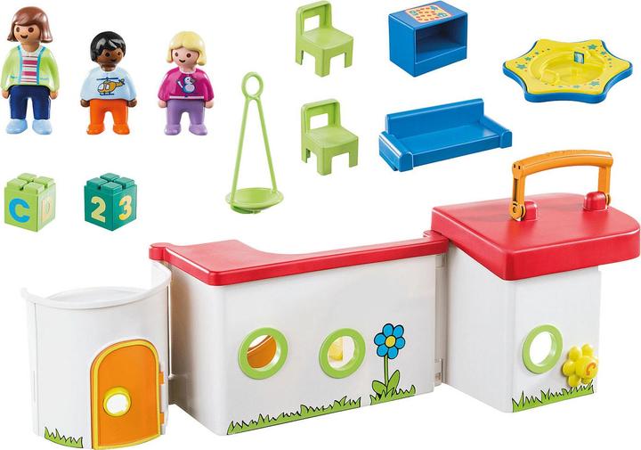 Image du produit Playmobil Mon jardin d'enfants à emporter (70399, Playmobil 1.2.3)