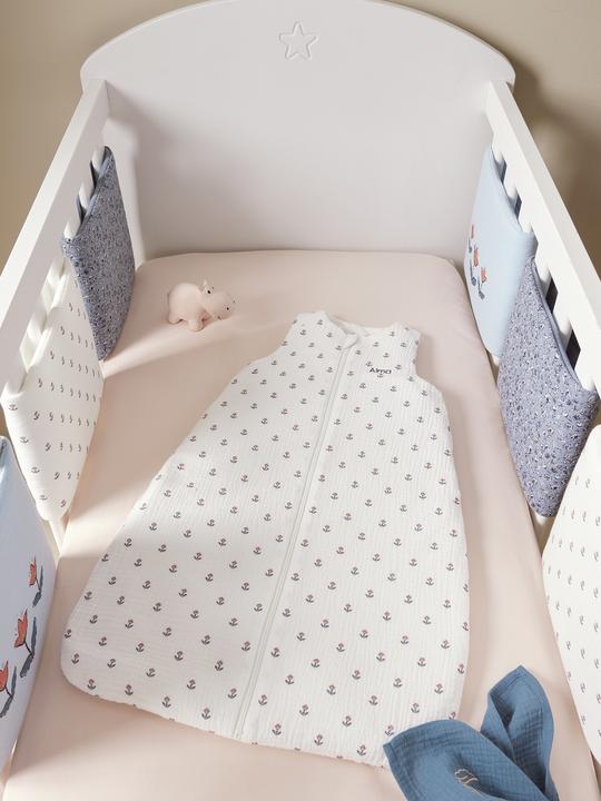 Image du produit Vertbaudet Baby Sommerschlafsack INDIEN BLUME, Oeko-Tex (68 cm)
