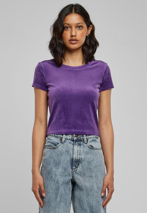 Immagine prodotto Urban Classics Ladies Short Velvet Tee (XXL)