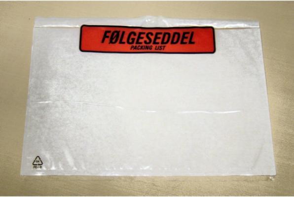 Actual product image Antalis Følgeseddellommer 225x122mm w/tryk Følgeseddel 1000stk/kar - (1000 pcs.)