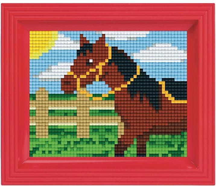 Produktbild Magni Pixel Mosaik Pferd in Geschenkverpackung