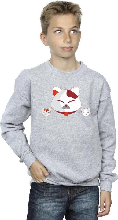 Actual product image Disney Boys Big Hero 6 Baymax Kitten Heads Sweatshirt (152, 158)
