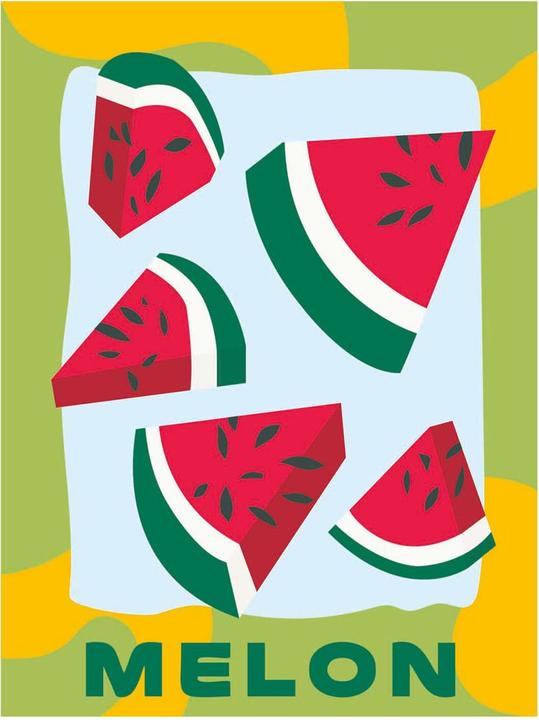 Immagine prodotto Ravensburger CreArt - Pittura per numeri 25516 - Meloni - da 12 anni per principianti