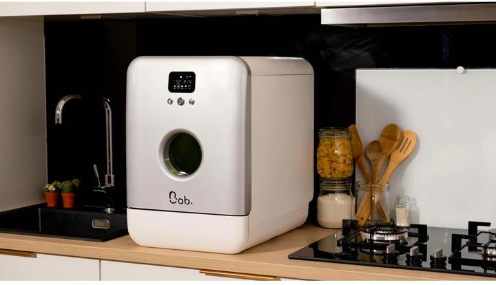 Productafbeelding Daan Tech Bob wit/zilver vaatwasser