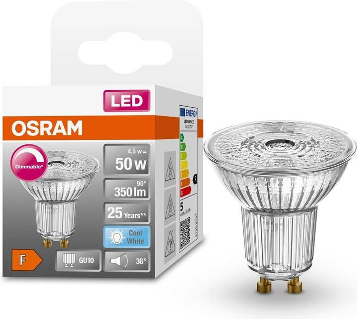 Actual product image Osram LED Superstar (GU10, 4.50 W, 350 lm, 1 x, F)