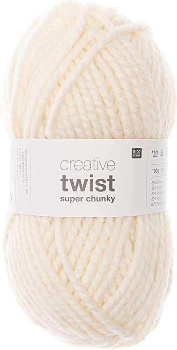 Produktbild Rico Design Wolle Creative Twist Super Chunky 100 g Beige (75 m)
