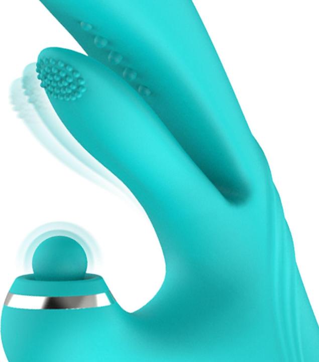 Actual product image Good Vibes Only Lisa - Thrusting Rabbit Vibrator with G-Spot Stimulator