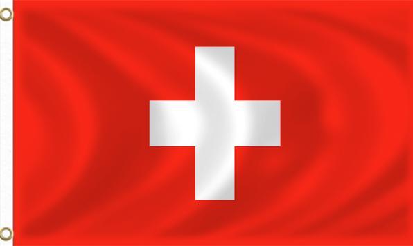 Produktbild Fiesta Grosse Fahne aus Stoff Schweiz
