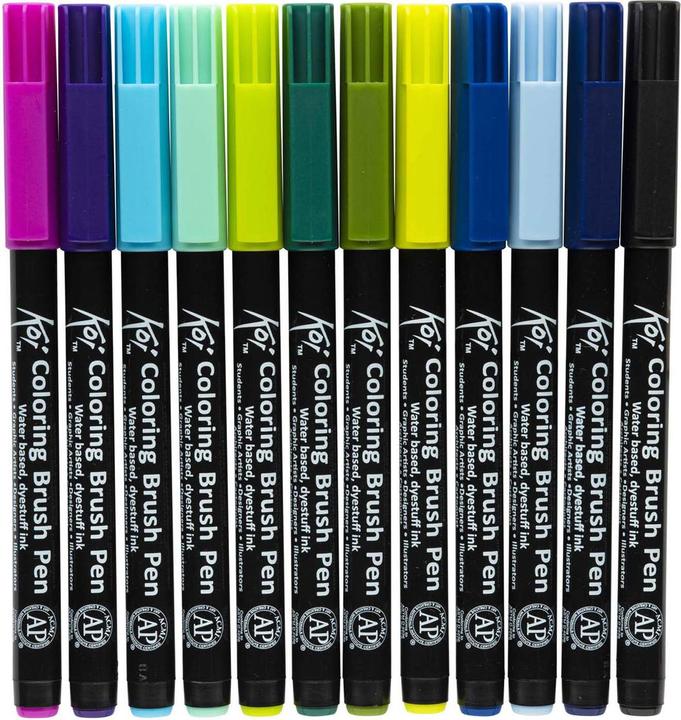 Produktbild Sakura Brushpen Koi Coloring Color (Mehrfarbig, 24 x)