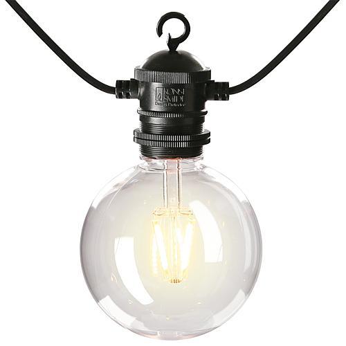 Actual product image Konstsmide 10 LED light chain Retro 4,50 m light colour amber dimmable (4.50 m)