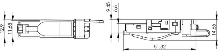 Image du produit Telegärtner STX connecteur RJ45, cat.6, pour AWG 22