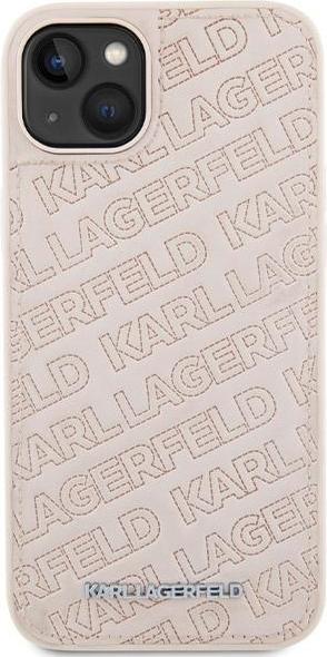 Produktbild Karl Lagerfeld KLHCP15MPQKPMP iPhone 15 Plus 6.7" różowy/pink hardcase Quilted K Pattern (Apple iPhone 15 Plus)
