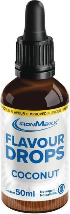 Immagine prodotto IronMaxx Gocce aromatiche (50ml) (Cocco, 1 pz.)