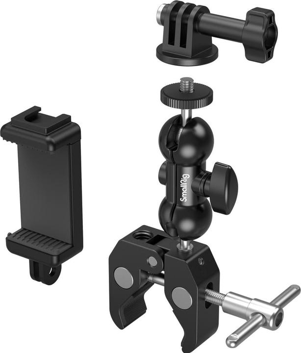 Actual product image SmallRig Super Clamp with Magic Arm ball head (Various video accessories)