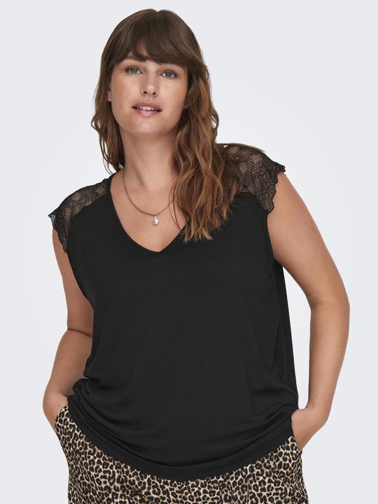 Produktbild Only Slim Fit V-Ausschnitt Curve Top Top (XL)